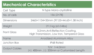 Tiger Neo N-type 78HL4-BDV. 605-625 Watt. Bifacial Module with Dual Glass.  N-Type. (620W)