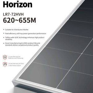 Longi 650W  Scientist LR8-66HVD X10