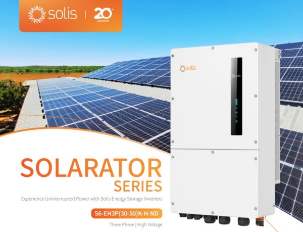 Solis Hybrid S6-EH3P 40KW 3Phase + CT (ประกัน 10 ปี) 