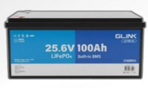 ลิเทียม LIFEPO4 GLINK 100Ah 25.6V (ประกัน 3 ปี)